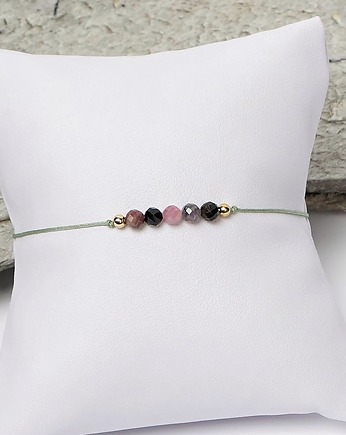 Bransoletka na sznurku z Turmalinami, Gleeme Jewellery