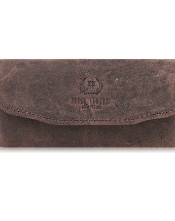 ETUI NA OKULARY PIÓRNIK POKROWIEC ZE SKÓRY VINTAGE PAOLO PERUZZI T-83-HBR