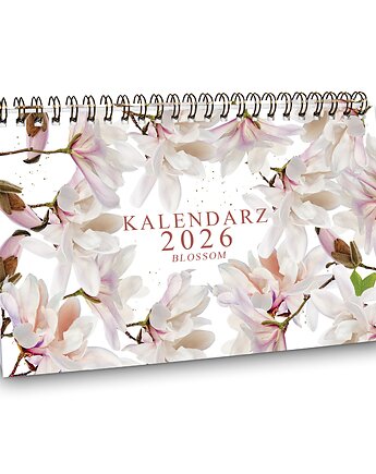 Kalendarz biurkowy 2026 BLOSSOM na biurko wolnostojący, Planerum