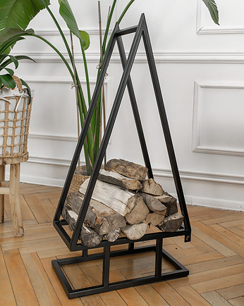 Stojak na drewno w kształcie choinki, Vavum Furniture
