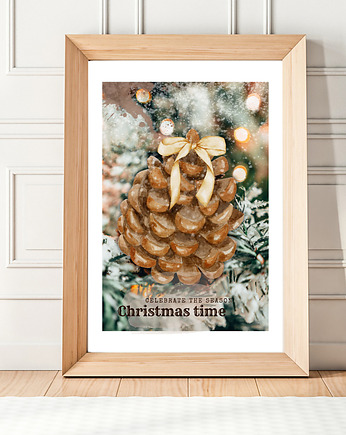 Plakat Christmas cone, Well Done Shop