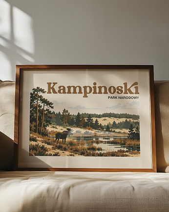 Plakat Kampinoski Park Narodowy - Druk Pigmentowy, DAPIDOKA