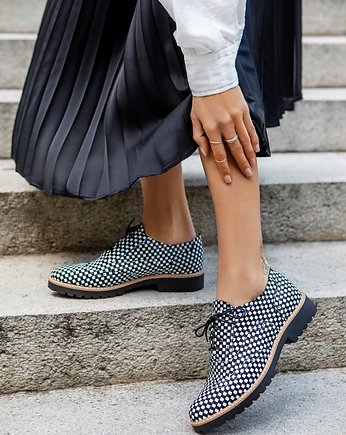 SKÓRZANE PÓŁBUTY ZAPATO 258  CZ. BŁ.KWADRATY, Zapato