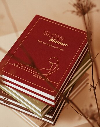 SLOW PLANNER 2026  układ tygodniowy  Zmysłowy Burgund, SFERA ŻYCIA