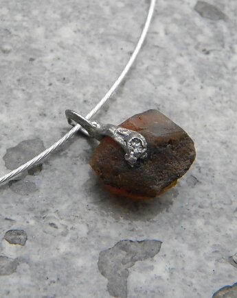 Surowy bursztyn - naszyjnik, Beata Trotter