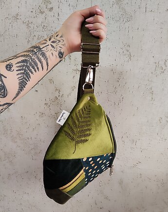 Nerka gigant unikat liść paproci, Zapętlona Nitka