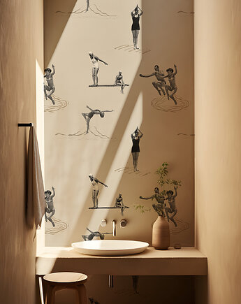 Tapeta Swimmers, Bluebird Design