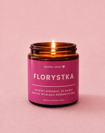 Florystka świeca sojowa, SOy