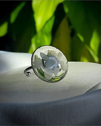 Pierścionek  z amazonitem, Figa handmade accessories