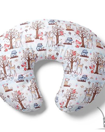 Poduszka rogal do karmienia Tipi i sarenki, Baby Love Decor