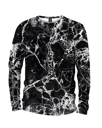 Koszulka Longsleeve Męska DR.CROW Marble Black, DrCrow