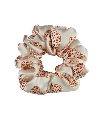 Gumka jedwabna, scrunchie, frotka dzika miłość MAXI, Capillum