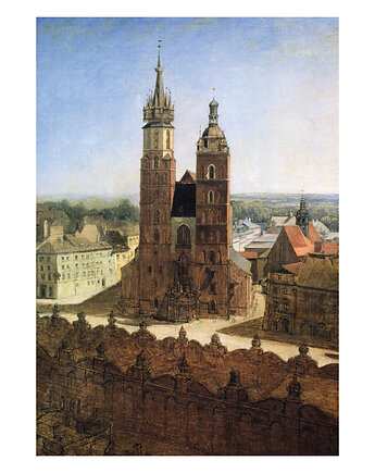 Kartka Premium - Jan Matejko "Kościół Mariacki", Galeria LueLue
