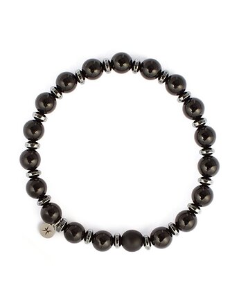 Męska bransoletka zodiakalna - Ryby - Siła i równowaga III S, Kulka Bransoletki