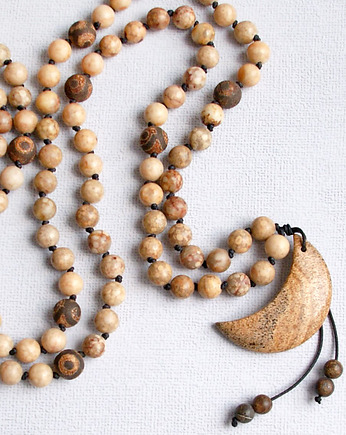 S A L E : UNIKATOWY naszyjnik MALA jaspis, kaktusia