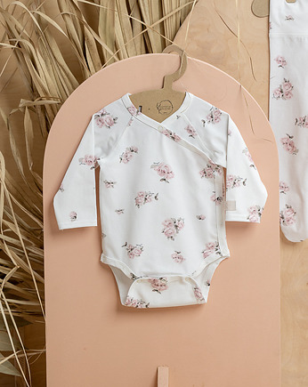 Body niemowlęce KIRSTI organic z długim rękawem rosy, Jamiks