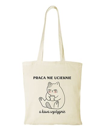 Torba bawełniana "Praca nie ucieknie", Fotobloki and decor