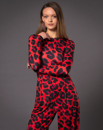 Bluzka basic z długim rękawem - Kate Solar Tropic, milita nikonorov