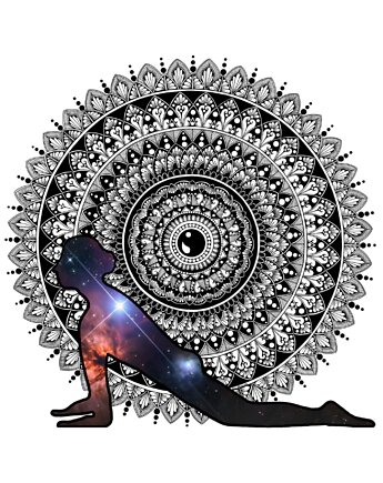 Mandala Ashwa Sanchalanasana 1, anna marczewska