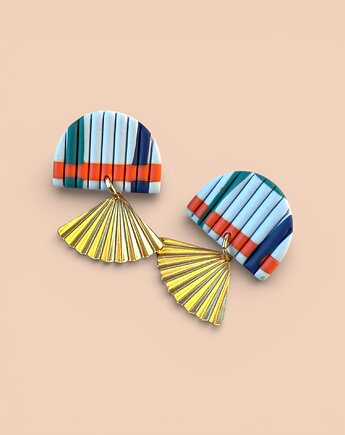 Kolczyki Wachlarze, Hellaclay