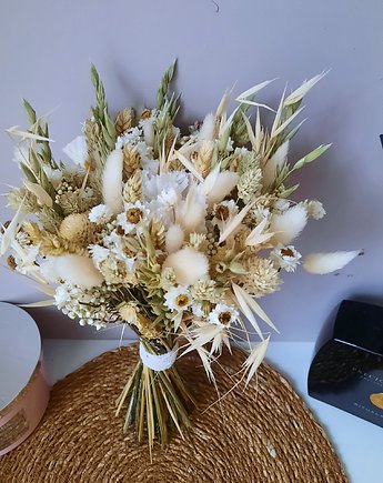 Bukiet ślubny, bukiet z suszonych kwiatów, Mudryk Viktoria Dried Flowers