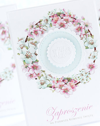 HOSTIA - Zaproszenie na I Komunię Świętą, marysJa