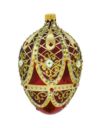 Bombka choinkowa: Ekskluzywne jajo Faberge: bordowe, Syn Bombkarza