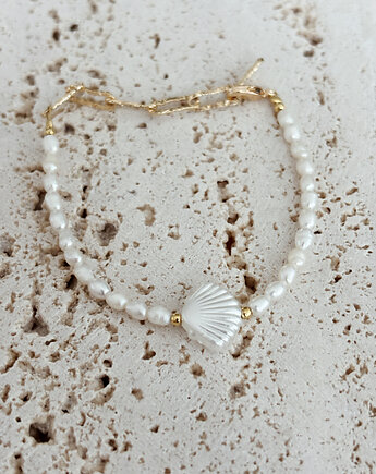 Bransoletka z naturalnych pereł, Chmolowska Jewellery