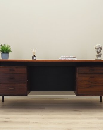 Biurko palisandrowe, duński design, lata 60,  Arne Vodder, Sibast, Przetwory design