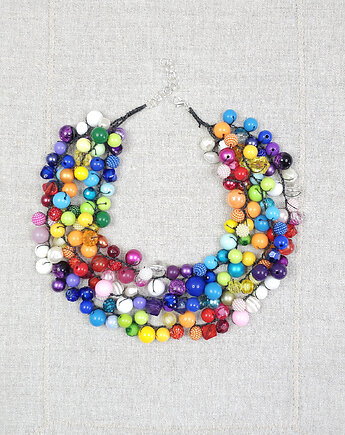 6990 Kolorowy Naszyjnik Boho , kama4you