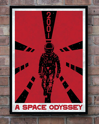 Plakat 2001: A Space Odyssey, minimalmill