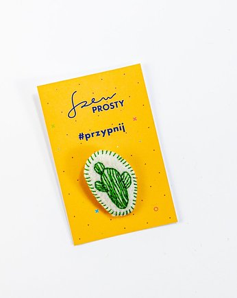 Przypinka #50, Szew Prosty