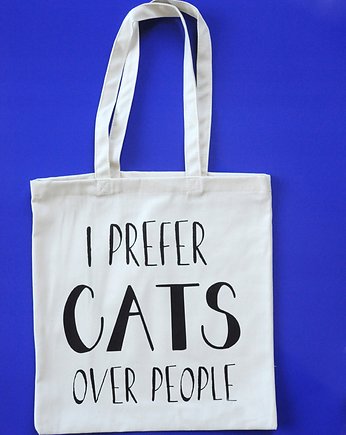 I preffer cats over people, torba zakupowa, Sowia Aleja