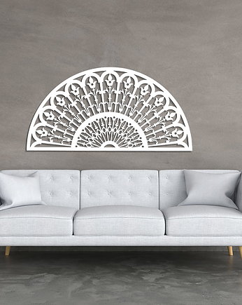 DEKORACYJNY PANEL AŻUROWY, WACHLARZ, DEKORACJA ŚCIENNA 3D, ORNAMENT, 60 x 120, ORNAMENTI