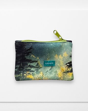 Portfelik mini - panorama leśna