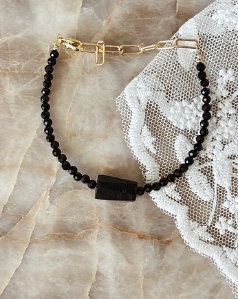 Bransoletka damska Onyks i Turmalin, Chmolowska Jewellery
