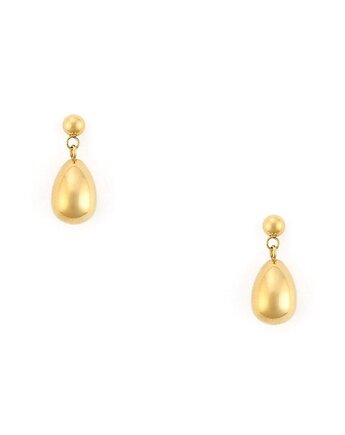 Kolczyki Vintage łezki z kuleczką, Kulka Bransoletki