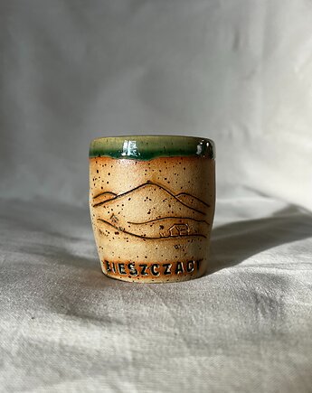 Czarka ceramiczna Bieszczady, szkliwiona.art