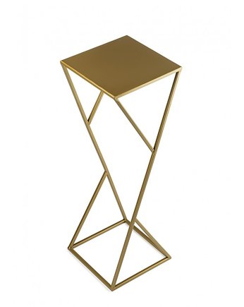 Kwietnik Metalowy Santoro Złoty 70 cm, MIA home