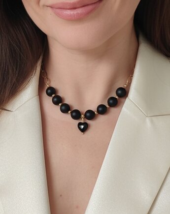 Naszyjnik Sweetheart - onyks, Studio Gazela