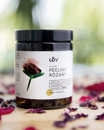 Peeling różany do ciała, LÖV