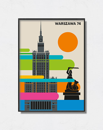 Warszawa grafika minimalistyczna, Pas De LArt