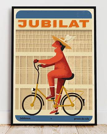 Plakat "Jubilatem do celu", Agata Małecka