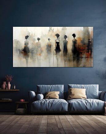 Wiktoriańska Praga - Plakat - Impresjonizm, Loft, Black Sapphire Art