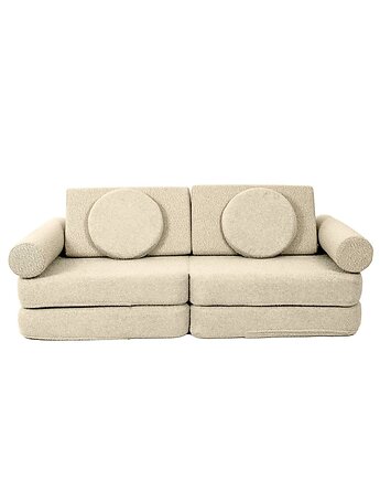 Sofa modułowa dla dzieci Playlo Beżowa ECO, Playlo