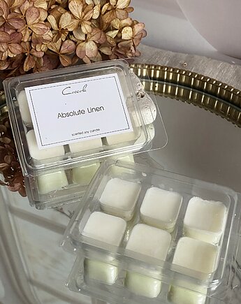 Absolute Linen- wosk sojowy do kominka 66g (dostępne inne zapachy wosków), Coccola JEWELLERY