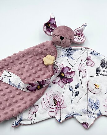 Przytulanka nietoperz dla niemowląt z zawieszką do smoczka, Bett For Babies