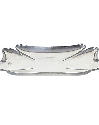 Taca metalowa, włoski design, lata 70, produkcja: Cassetti, Przetwory design