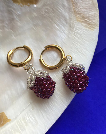 Kolczyki malina, Meadow Jewelry