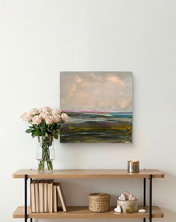 Obraz ręcznie malowany abstrakcja, bez_ram